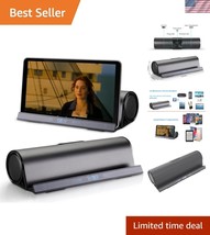Sleek Portable Bluetooth Speaker with Dual Drivers &amp; AUX Input for Outdo... - $41.50