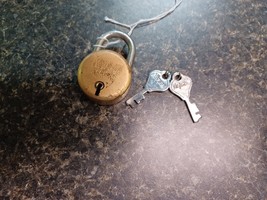 Vtg Myson 7 Lever Lock With Two Keys - £15.49 GBP