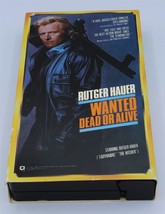 Wanted Dead or Alive (VHS, 2001) - Rutger Hauer - £2.34 GBP