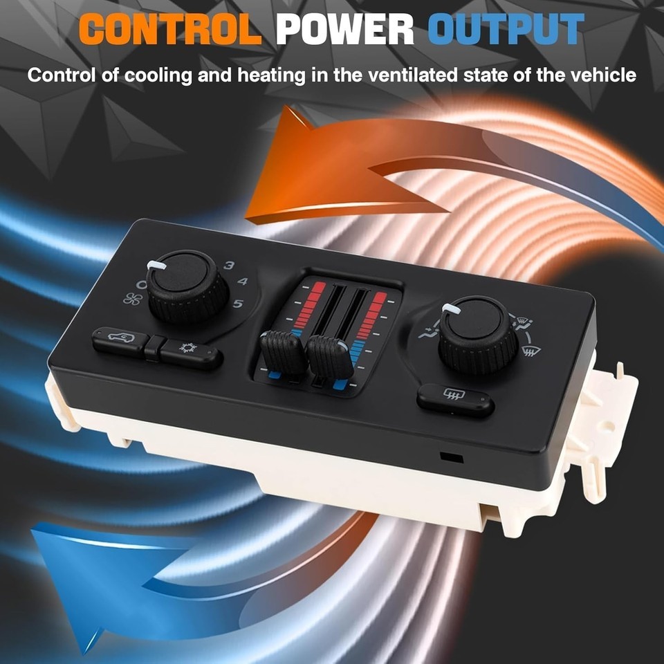Climate Control Module 599-210xd Ac Control Panel Fits Chevy GMC Cadillac Buick Item image 8