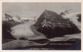 Mt Robson Park CANADA-MAIN Glacier Mt Robson~Real Photo Postcard - £7.78 GBP