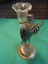 Outstanding Brass and Metal EAGLE Bud Vase...5.5&quot; - $22.36