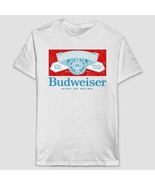 Budweiser Men&#39;s Short Sleeve Graphic Tee Shirt LARGE King Of Beers New - $316.68 MXN