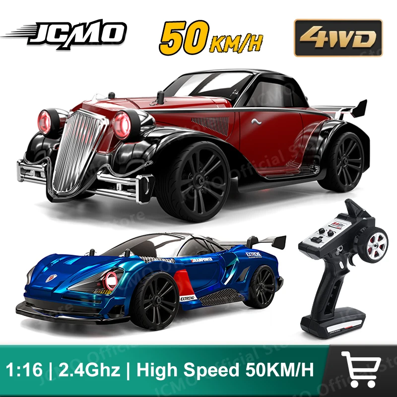 16301 16302 Remote Control Car 1:16 High Speed RC Car 50KM/H 4WD RC Drift Racing - £93.52 GBP+