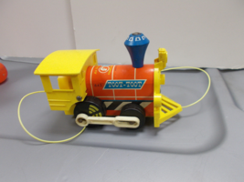 Fisher Price Toot Toot Train Engine Pull Along Toy Number 643 From 1964 - £11.63 GBP