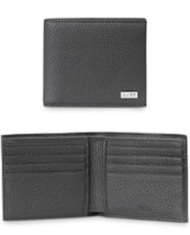 Hugo BOSS Crosstown 8 Card RFID Leather Wallet, Color Mid Grey - $108.00