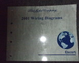 2001 Ford Escort Eléctrico Cableado Diagrama Manual OEM Evtm Ewd - $7.26