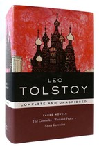 Leo Tolstoy The Cossacks, War And Peace, Anna Karenina Complete And Unabridged - $119.95