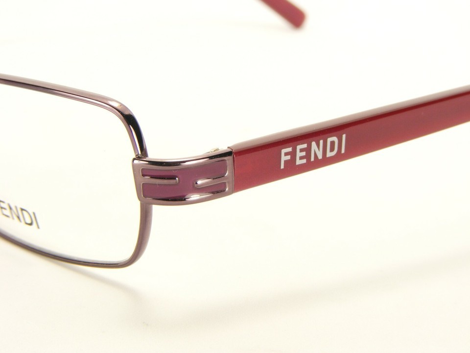 NEW FENDI F714 532 PURPLE EYEGLASSES GLASSES METAL FRAME 52-18-135mm Italy Item image 4
