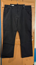 NEW Genuine Dickies Men Black Regular Fit Straight Leg Flex Dungaree Jean 44x32 - £17.21 GBP