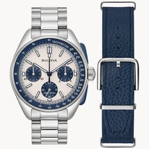 Bulova Lunar Pilot Special Edition Chronograph Men&#39;s Watch 98K112 - £588.32 GBP