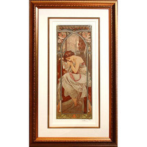 &quot;Nights Repose&quot; By Alphonse Mucha Ltd Edition #42/475 Giclee on Archival Paper - £2,965.56 GBP