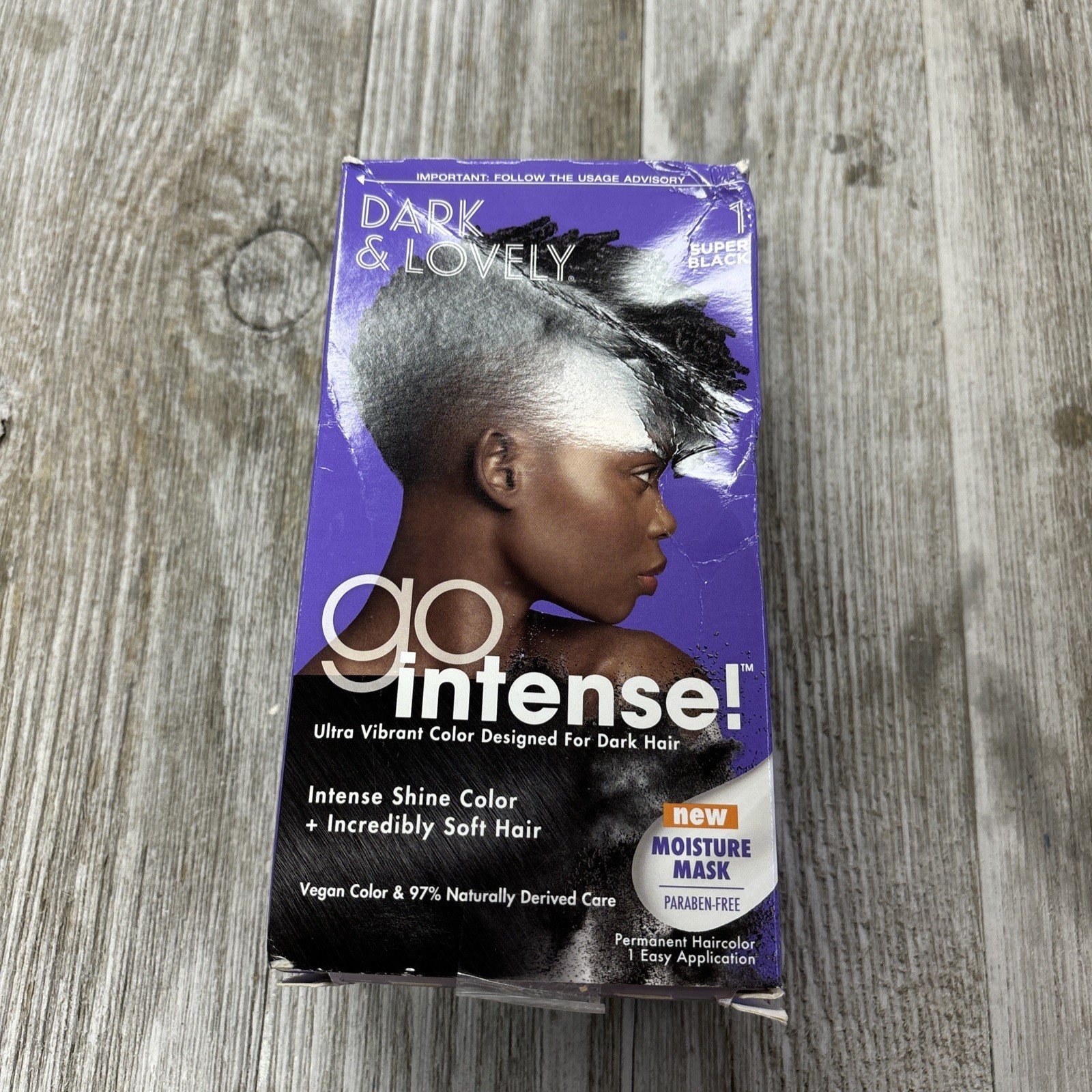 Dark &amp; Lovely Go Intense! Ultra Vibrant Hair Color On Dark Hair - 1 Supe... - $9.78