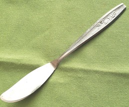 Oneida Stainless Maybrook Pattern Butter Knife 6.25&quot;  Japan Textured Han... - ₹495.12 INR