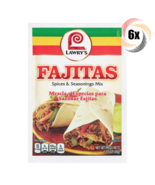 6x Packets Lawry&#39;s Fajitas Flavor Spices &amp; Seasoning Mix | No MSG | 1.27oz - $19.91