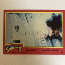 Superman II 2 Trading Card #44 Christopher Reeve - £1.54 GBP