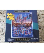 Dowdle Puzzles Folk  Central Park Jigsaw Puzzle 1000 Pcs 19-1/4&quot; x 26-5/... - £6.15 GBP