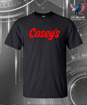 Casey&#39;s General Stores Funny Logo Mens T-Shirt Made In USA - $23.00+
