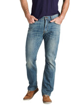 Lucky Brand Mammoth Blue Wash 410 Athletic Relaxed Slim Leg Jeans 34W 32L 5529-4 - £48.46 GBP