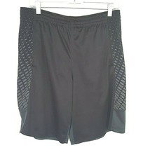 Old Navy Gym Shorts Mens Size Medium  Black and Gray Go Dry Active - £10.19 GBP