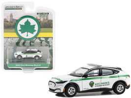 2023 Ford Mustang Mach-E White w Green Stripes New York City Department of Parks - £15.05 GBP