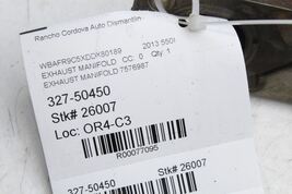 Exhaust Manifold Left/Right 4.4L Twin Turbo Fits 08-19 BMW X6 77095 image 12