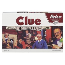 Hasbro Gaming Retro Series Clue 1986 Edition Board Game, Classic Mystery Games f - £32.66 GBP