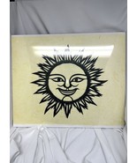 Vintage Sun Celestial Paper Cut Art Thailand Signed Sealed - $35.53