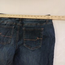 Maurices Mid-Rise Women's Blue Denim Jeans Size 20 Reg Measured 36x31 image 15