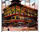 Sing Grasso Co Cinese Bazaar San Francisco California DB Cartolina U16 - £2.38 GBP