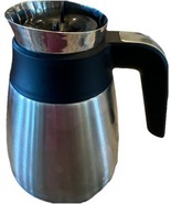 Ninja OEM Coffee Bar Carafe With Lid Stem Stainless Steel Replacement Pa... - $24.14