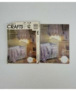 Mccalls Baby Room Essentials Patterns 743 Crib Comforter Bumper Pads Cov... - $14.99
