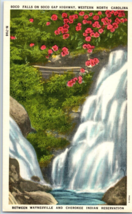 Soco Falls on Soco Gap Highway Western North Carolina Postcard - £5.39 GBP