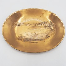 Wendell August Forge Bronze Handmade Pittsburgh Three Rivers Trinket Dish - $39.93