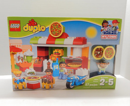 Lego Duplo My Town Pizzeria  10834 Sealed Original Package Toddlers 57 Pieces - £74.30 GBP