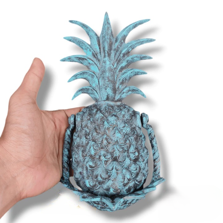 Vintage Pineapple fruit Door Knocker 10.2 inch Brass Finish Front Door K... - $108.00