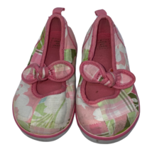 Janie and Jack Island Summer Sz 4 Toddler Canvas Patchwork Shoes - $20.25 CAD