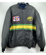 vintage green sherpa jacket sz M ISCA International Show Car Association - £186.58 GBP