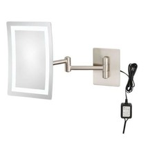 Kimball and Young Single-Sided Chrome LED Rectangular Wall Mirror - Hard... - $361.75