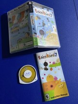 PlayStation Portable PSP Loco Roco 2 CIB Complete Tested &amp; Working Sony - $17.82