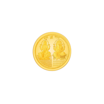 24K Gold Goddess Lakshmi and Lord Ganesha Coin - 5g | Wealth and Prosperity Coin - £524.37 GBP