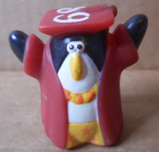1989 Penguin Graduation Figure Pencil/Cake Topper Dakin Anthropomorphic ... - £7.77 GBP