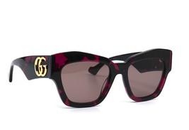 NEW GUCCI GG1422S 004 HAVANA BROWN AUTHENTIC SUNGLASSES 55-19 - £253.52 GBP