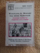 WOLFGANG A. MOZART Eine Kleine Nachtmusik - like new cassette tape  - £3.85 GBP