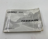 2010 GMC Terrain Owners Manual OEM K04B21009 - $27.22