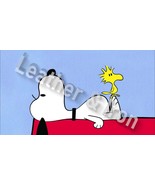 New Snoopy and Woodstock Dog House Design Checkbook Cover - £7.97 GBP
