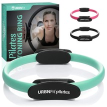 Pilates Ring - 12&quot; Magic Circle W/Dual Grip, Foam Pads For Inner Thigh W... - £25.95 GBP