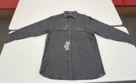 Daniel Cremieux Men’s Larger pewter grey button up long sleeve shirt - £24.43 GBP
