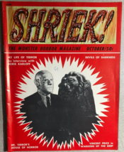SHRIEK! #2 (1966) Acme News monster horror magazine - £15.91 GBP
