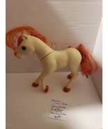 Barbie Club Chelsea Moveable 6&quot; Pony Horse Red Hair Hugs and Horses - $10.89 CAD